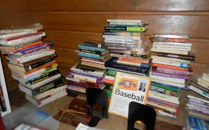 I have run out of book cases...one of my spare rooms has hundreds of books in piles...