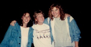 Close high school friends, Jen and Jen and me! One of my all time favorite pics!