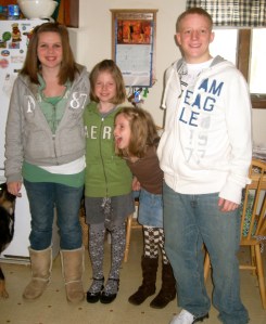 My favorite picture of some of my nieces and nephew!