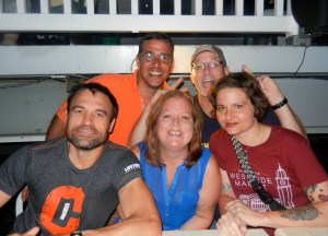 Some of us from the pre-celebration. 