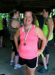 Me and my 3rd place medal!