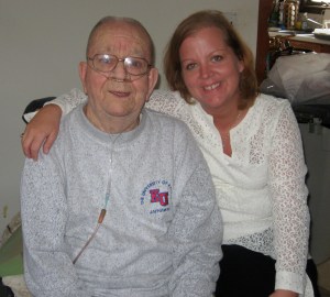 My dad and me before he passed away