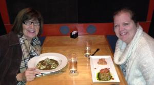 Harriet and me at lunch! So love and admire this lady!