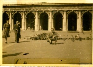 My dad...I think in Italy