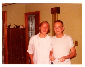 My brother, Jerry and my dad.