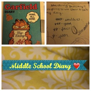 Middle School Diary. No words.