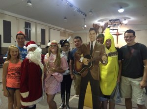 Characters from our Amazing Race.