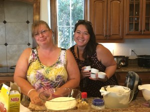 The ladies who cooked for us. Cheri says "food is the currency of relationships". The currency was amazing!
