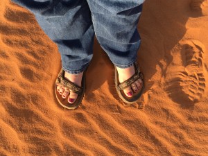 Feet in the Sub Sahara